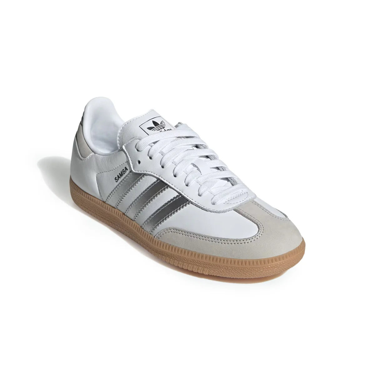 Wmns Samba OG 'Cloud White / Silver Metallic / Grey One'